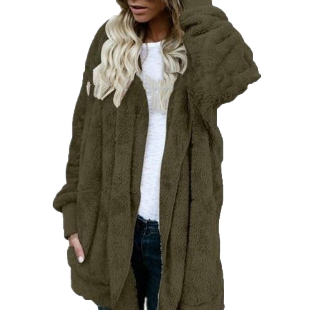 Women's Faux Fur Teddy Bear Jacket/S-5XL