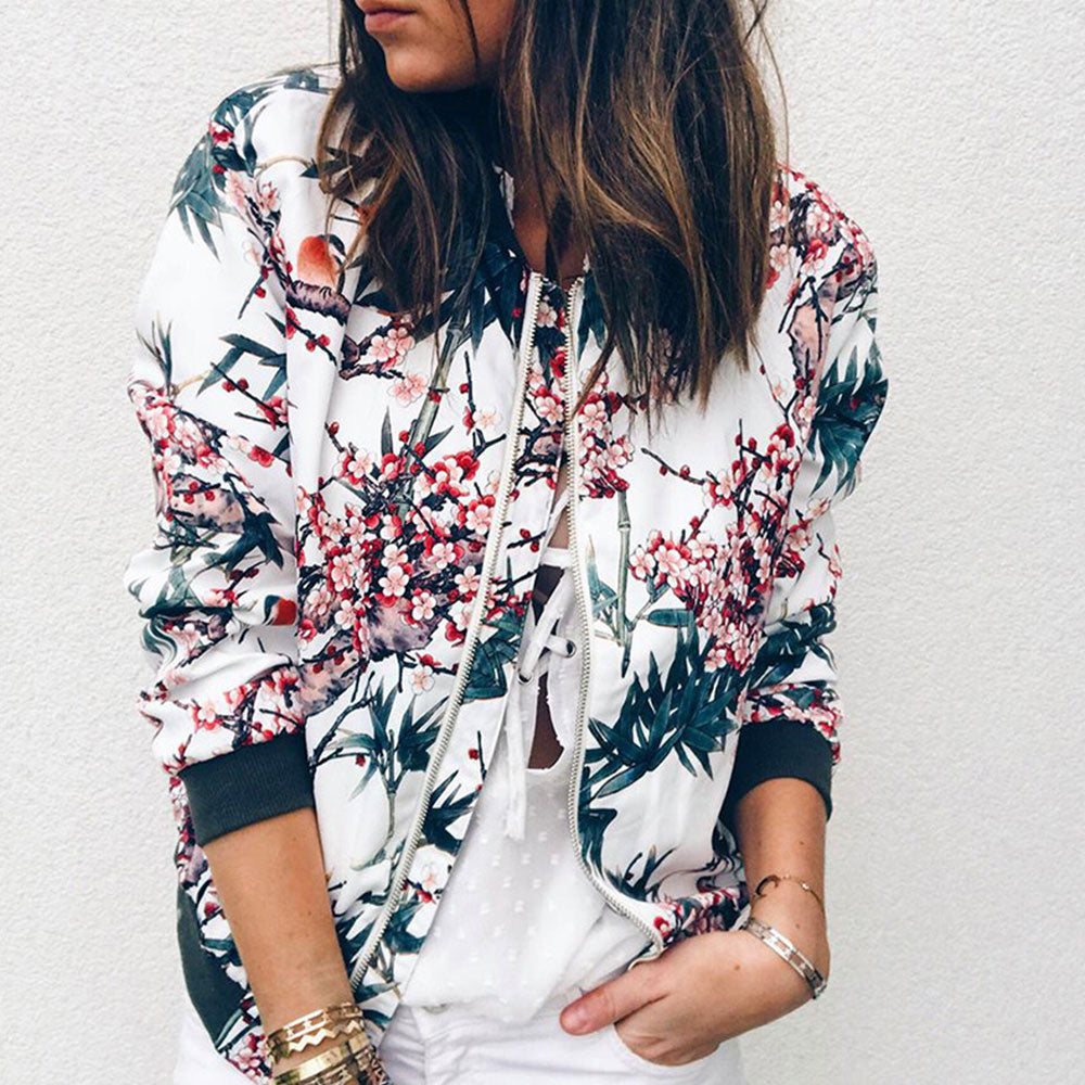 Women's Floral Printed Jacket