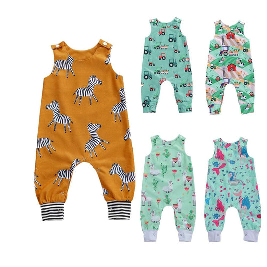 Children's Sleeveless Romper - fittedfortheoccasion