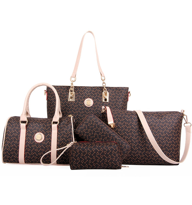 Women's Six-Piece Shoulder Bag