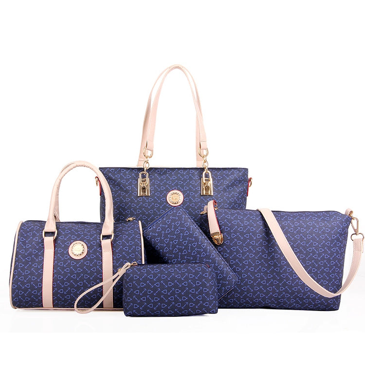 Women's Six-Piece Shoulder Bag