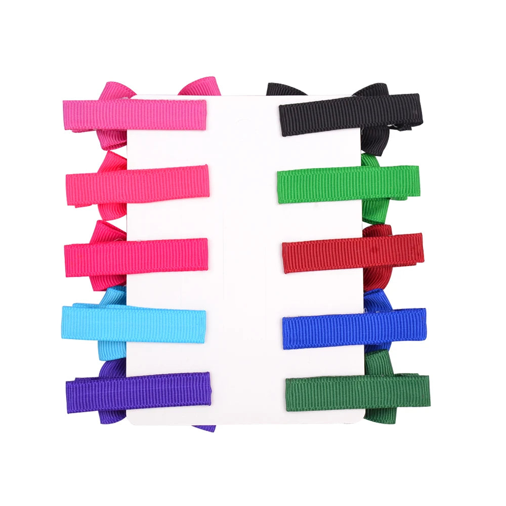 Infant/Toddler Mini Bow Tie Hair Clip 10Pcs/lot