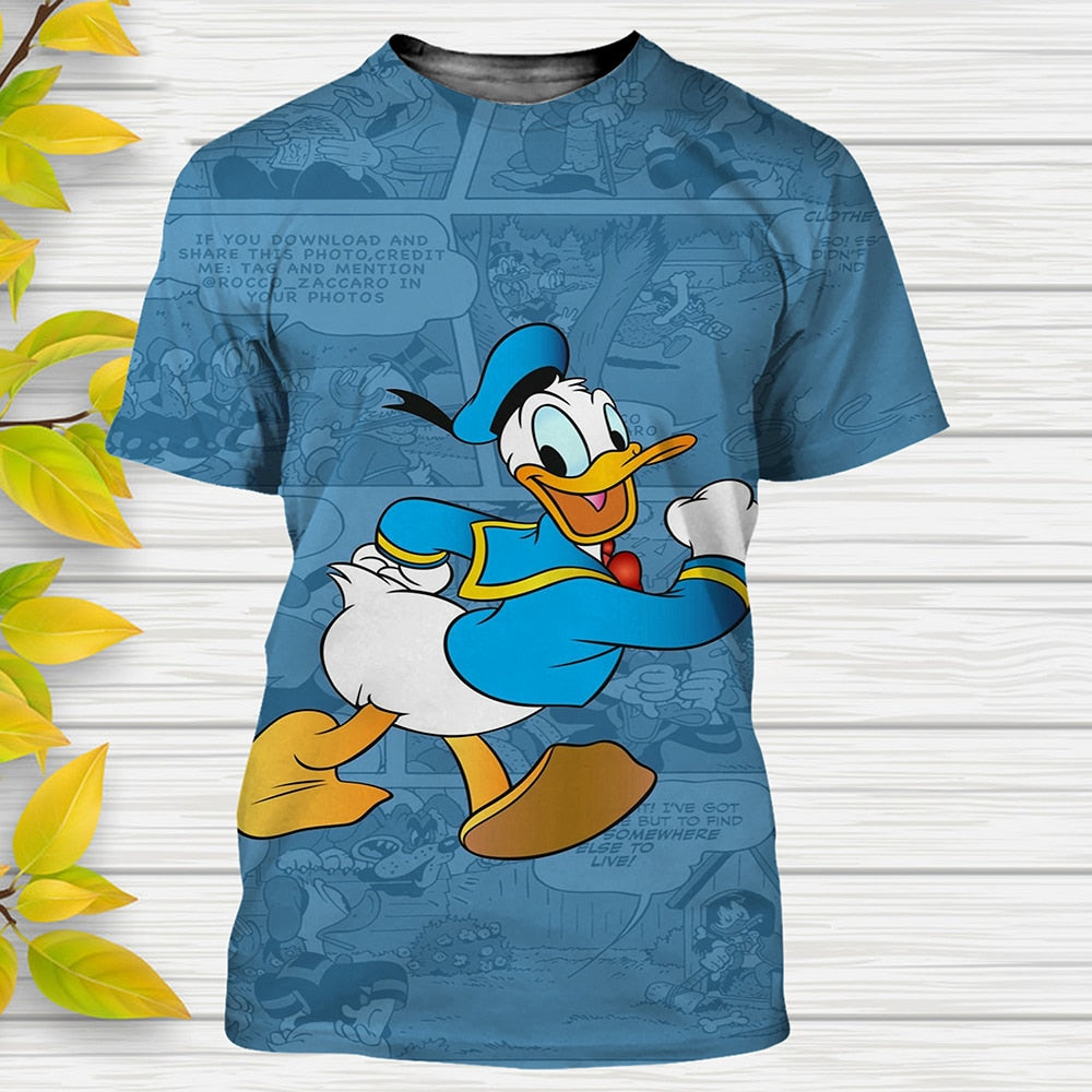 Men's Donald Duck Printed T-Shirt