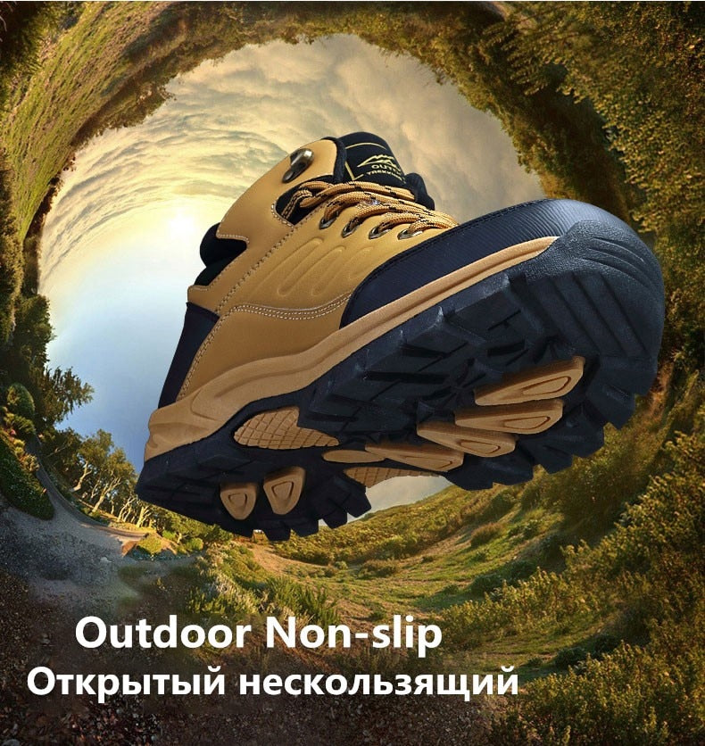 Men's Leather Hiking Shoes