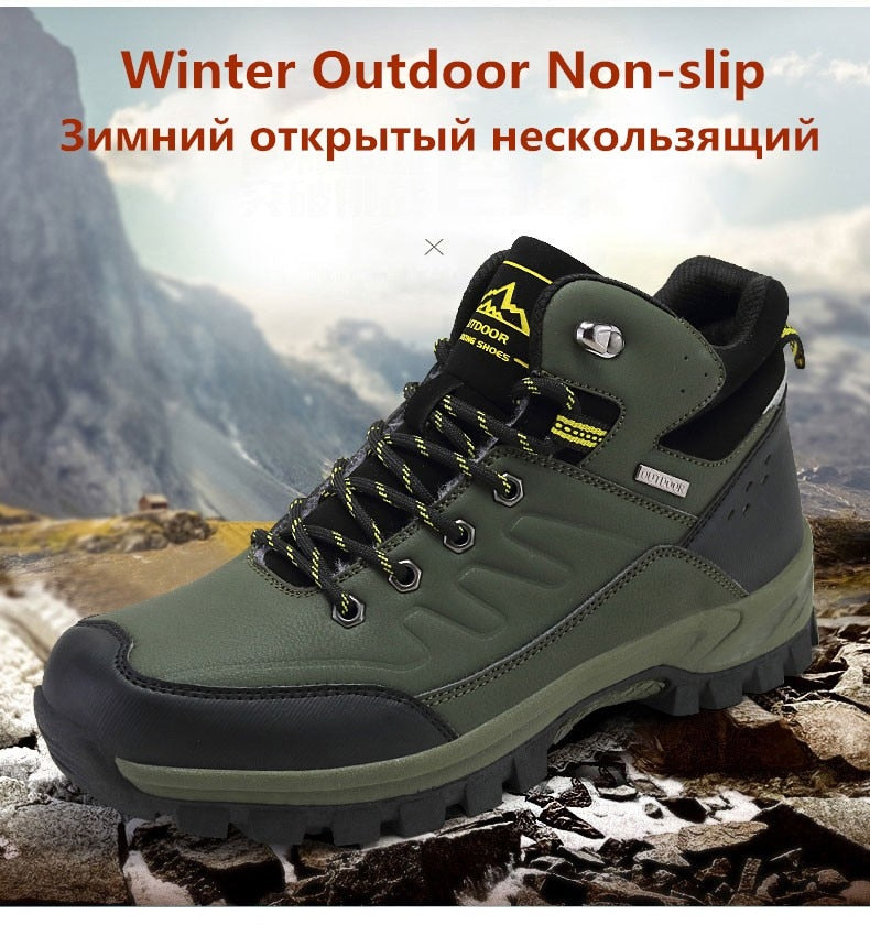 Men's Leather Hiking Shoes