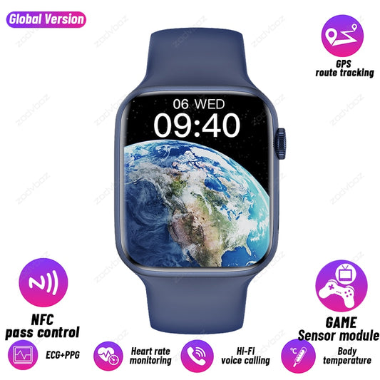 Watch 9 Game GPS Smart Watch Men Women Custom Dial Voice Calling Always-on Display IP68 Waterproof Smartwatch For Apple Series 8