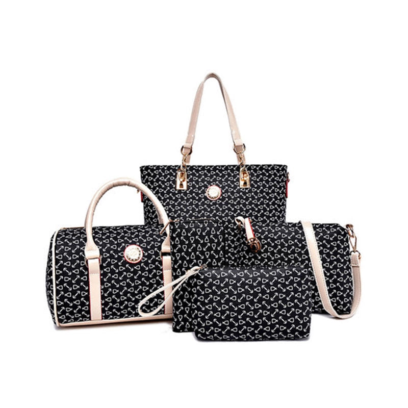 Women's Six-Piece Shoulder Bag