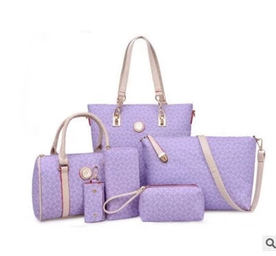 Women's Six-Piece Shoulder Bag