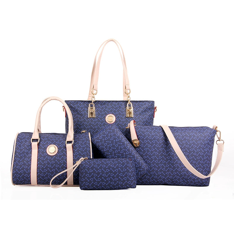 Women's Six-Piece Shoulder Bag