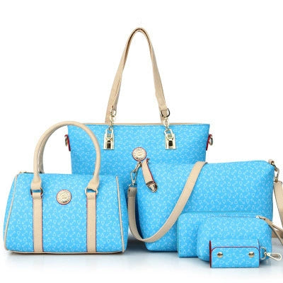 Women's Six-Piece Shoulder Bag