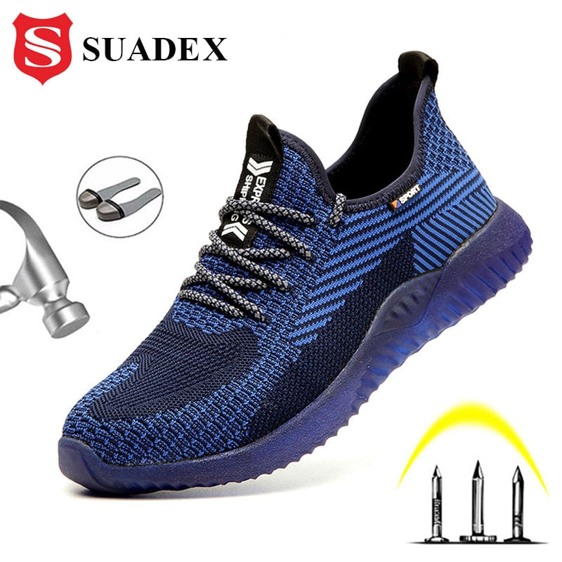 Men's Steel Toe Safety Work Shoes - fittedfortheoccasion