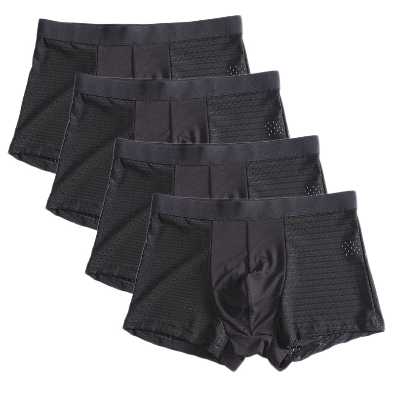 Men's Boxer Shorts 4Pcs/Set