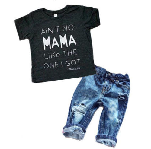 Children's T-Shirt/Pants Set-Toddler - fittedfortheoccasion