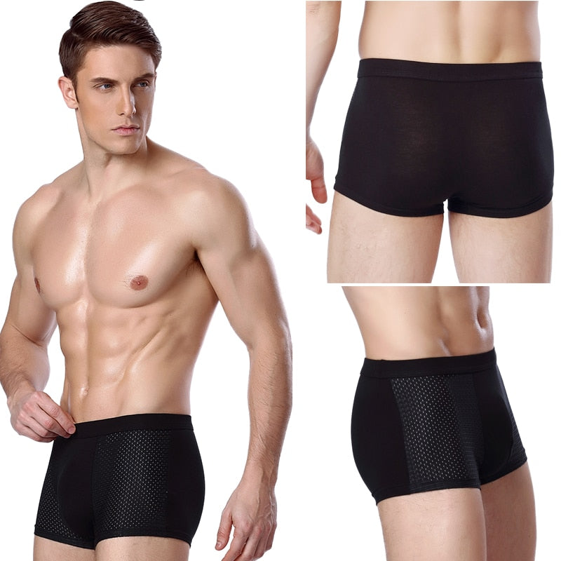 Men's Boxer Shorts 4Pcs/Set