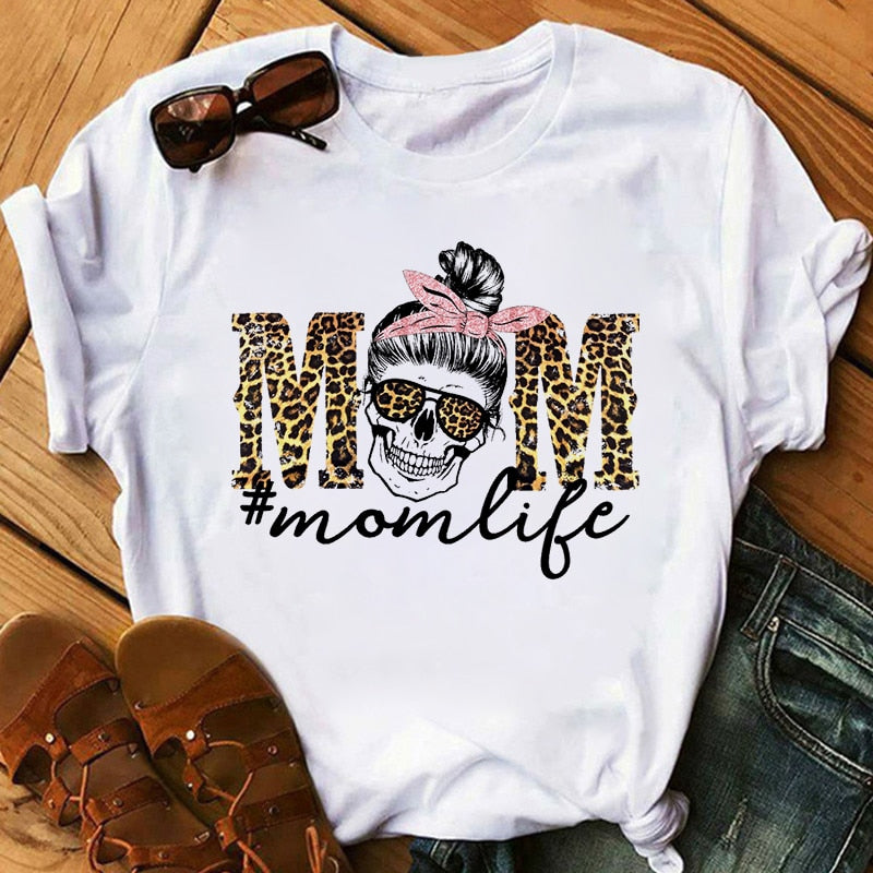 Women's Skull Printed T-Shirts