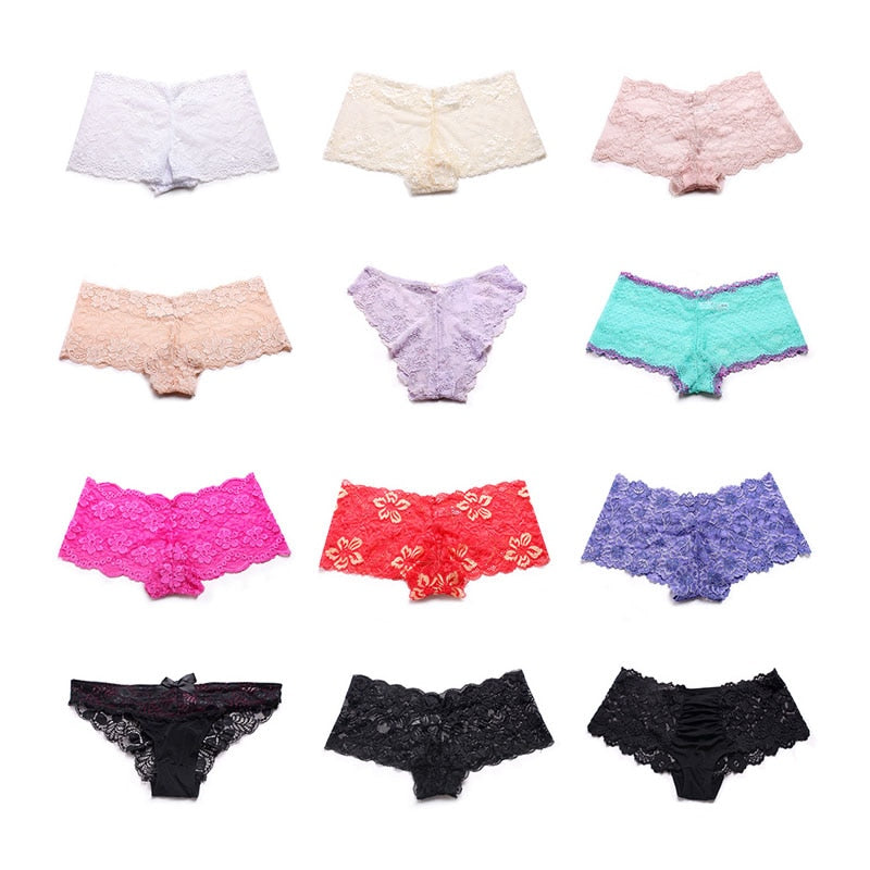 Women's Lace Panties-10pcs - fittedfortheoccasion