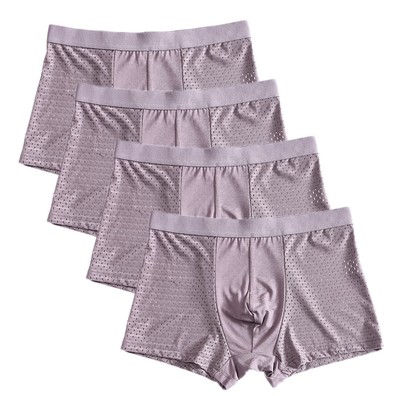 Men's Boxer Shorts 4Pcs/Set