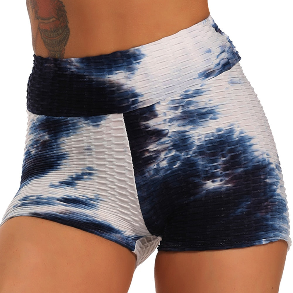 Women's Printed Fitness Shorts - fittedfortheoccasion