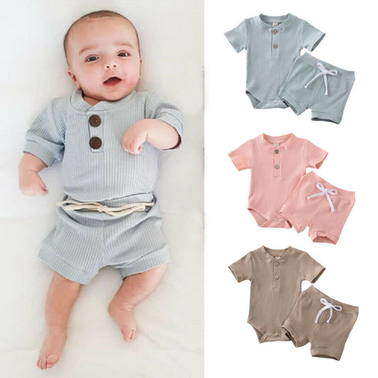 Infant Shorts Set-2PCS - fittedfortheoccasion