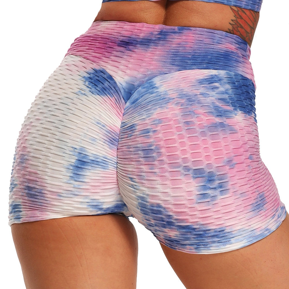 Women's Printed Fitness Shorts - fittedfortheoccasion