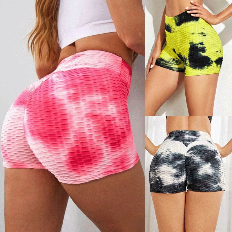 Women's Printed Fitness Shorts - fittedfortheoccasion