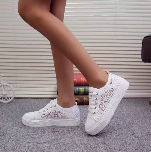 Women's Canvas Sneakers - fittedfortheoccasion