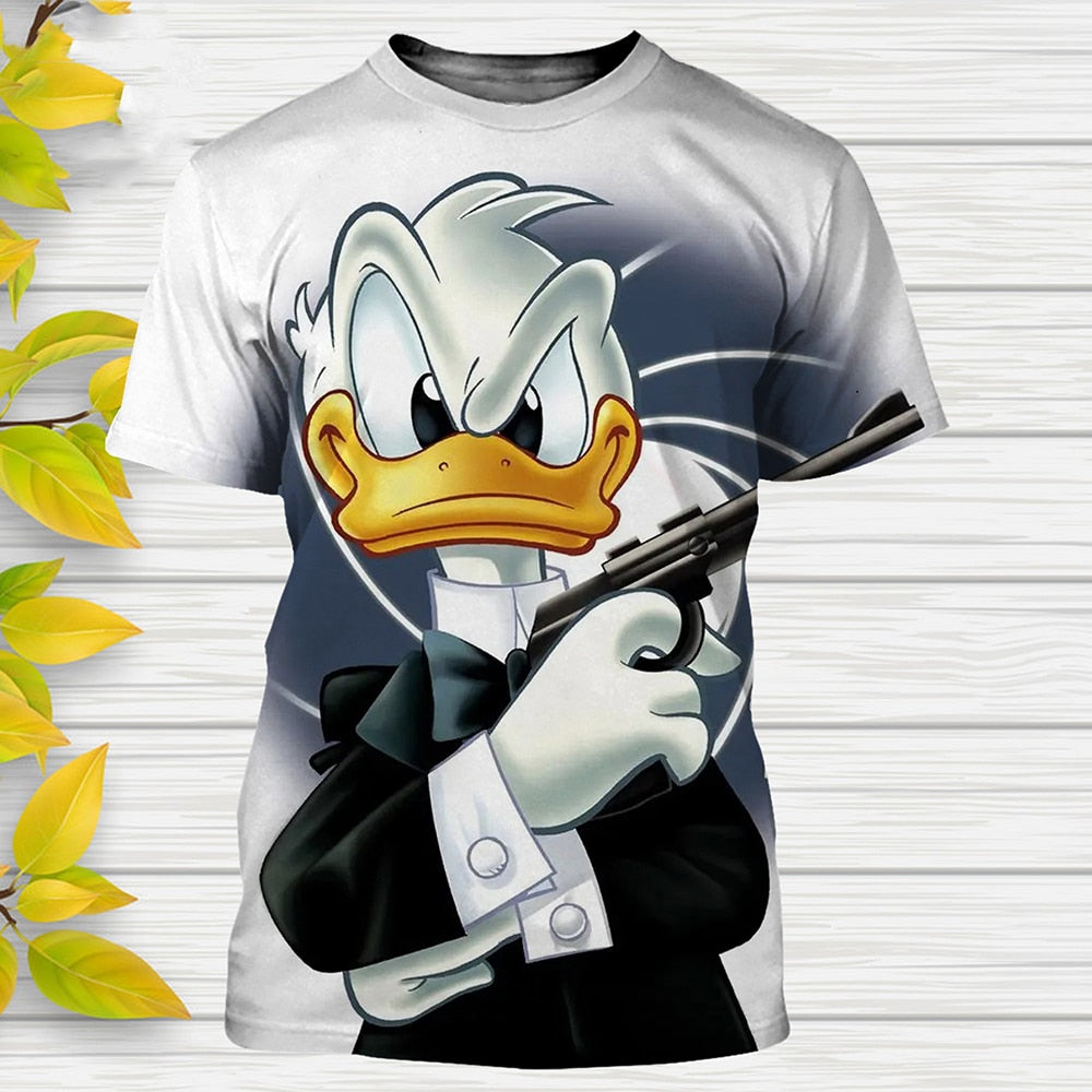 Men's Donald Duck Printed T-Shirt