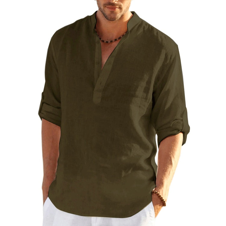 Men's Long Sleeve Dress Shirt - fittedfortheoccasion