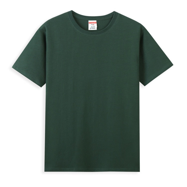 Men's Short Sleeve T-Shirt/Solid Color - fittedfortheoccasion