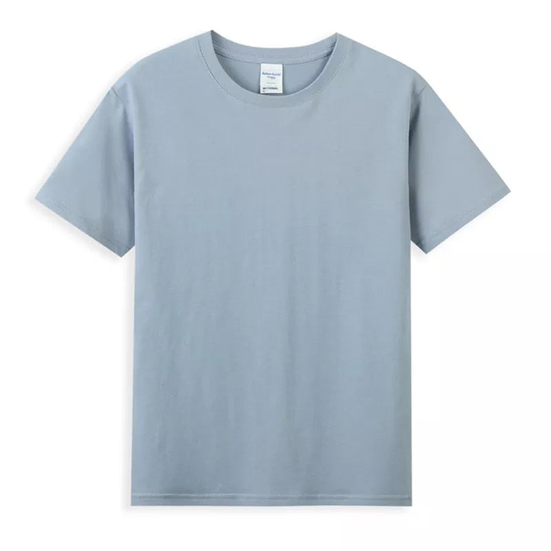 Men's Short Sleeve T-Shirt/Solid Color - fittedfortheoccasion