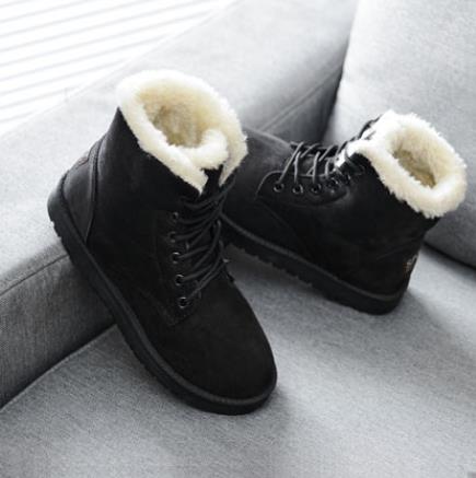 Women's Winter Lace Up Boots - fittedfortheoccasion