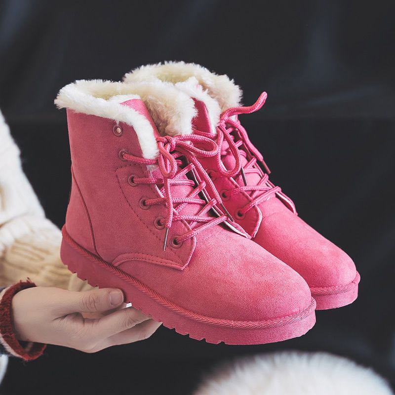 Women's Winter Lace Up Boots - fittedfortheoccasion