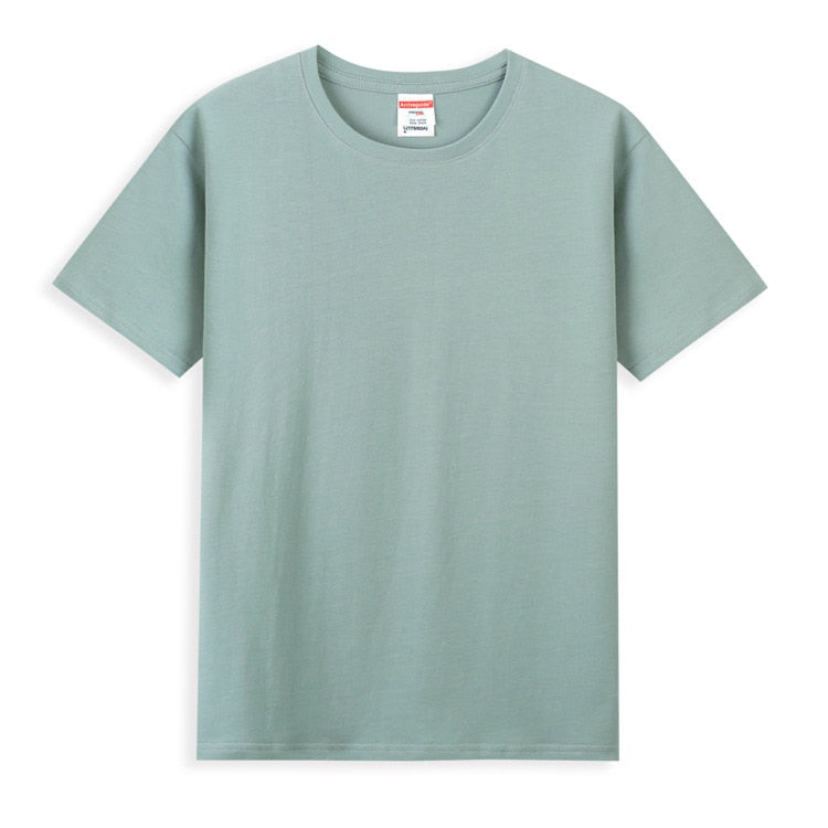 Men's Short Sleeve T-Shirt/Solid Color - fittedfortheoccasion