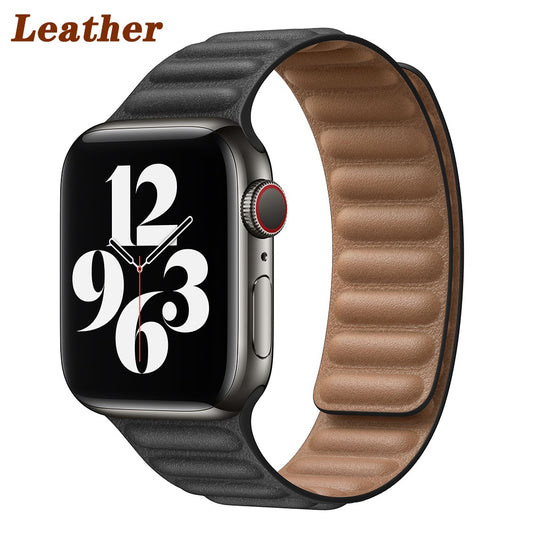 Leather Bracelet Band for Apple watch - fittedfortheoccasion