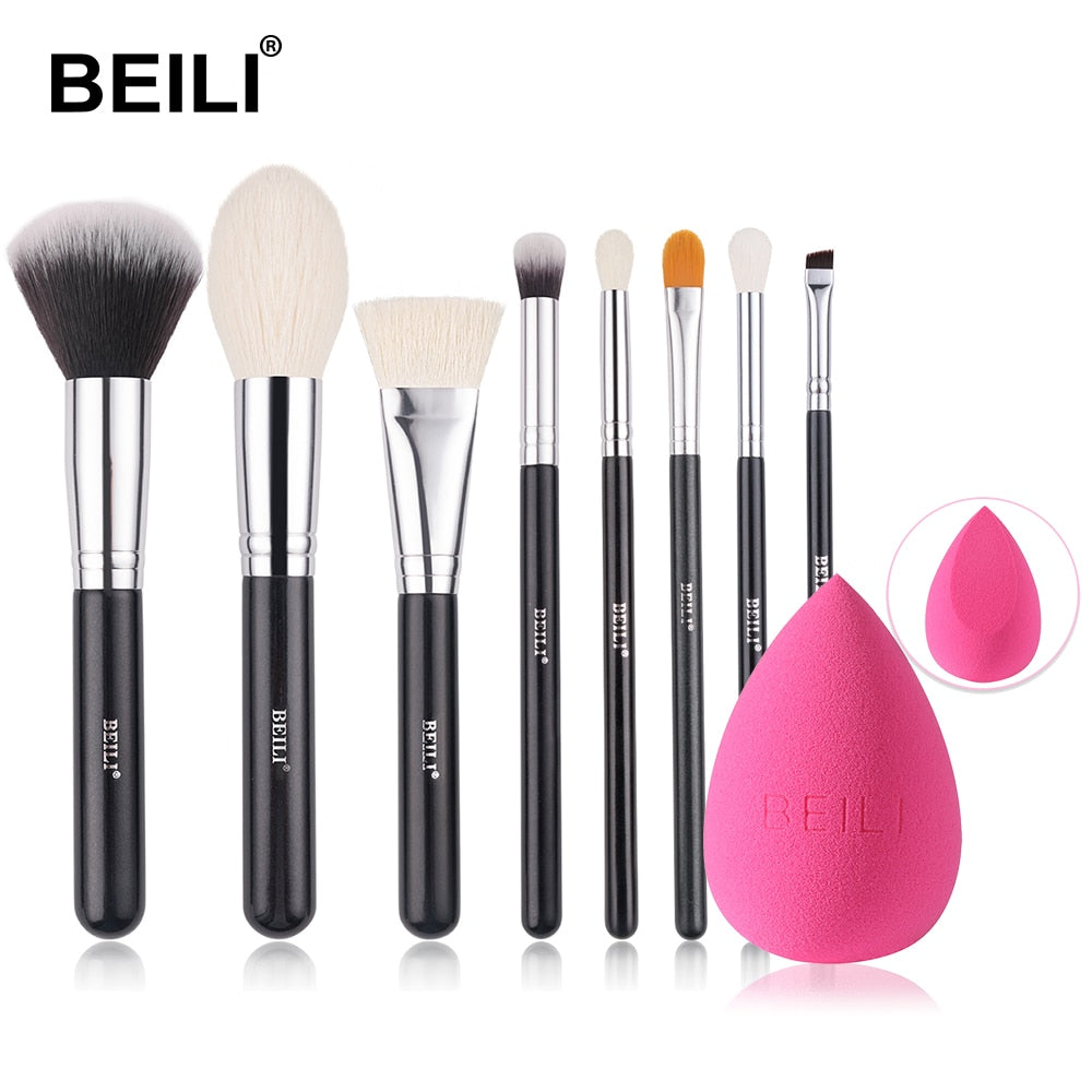 Classic Makeup Brushes 8-10pcs Set