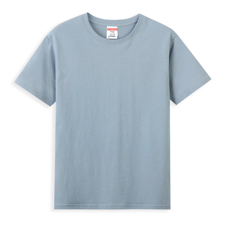 Men's Short Sleeve T-Shirt/Solid Color - fittedfortheoccasion