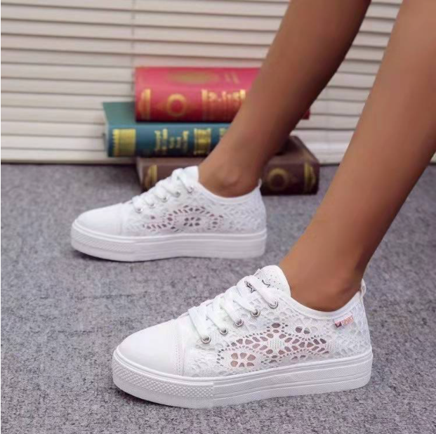 Women's Canvas Sneakers - fittedfortheoccasion