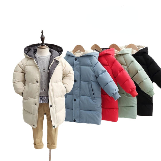 Children's Down Filled Winter Jacket - fittedfortheoccasion