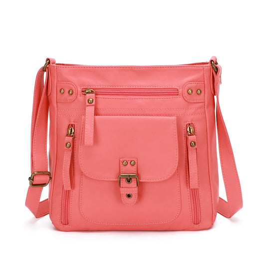 Women's Leather Shoulder Bag - fittedfortheoccasion