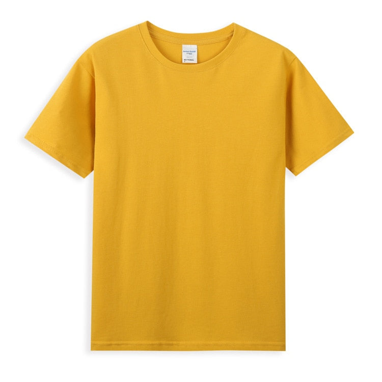 Men's Short Sleeve T-Shirt/Solid Color - fittedfortheoccasion