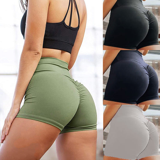 Women's High Waist yoga Shorts - fittedfortheoccasion